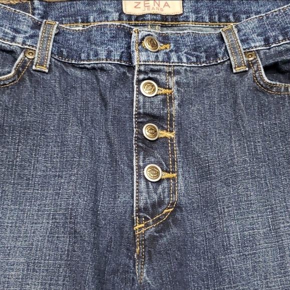 Vintage Zena Buttonfly Jeans - Picture 2 of 6